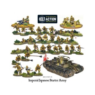 Bolt Action Banzai! Japanese Starter Army (1000 Punkte Armydeal)
