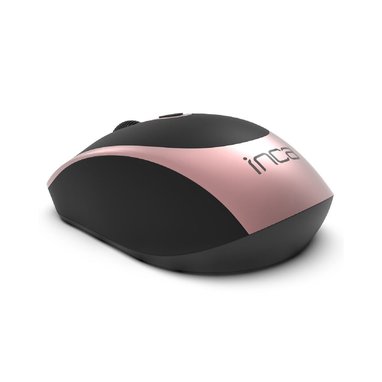 Inca IWM-211RG Wireless Funkmaus Maus Stille Tasten 1600 DPI Optische Auflösung Plug and Play Rosa