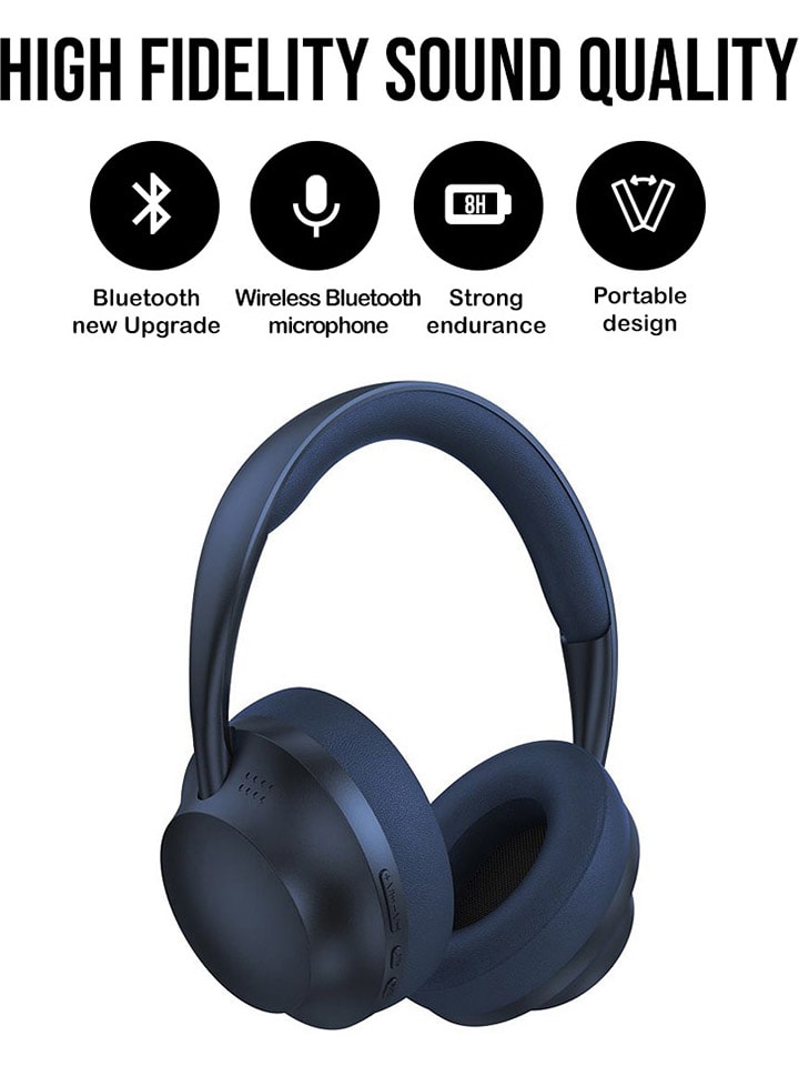 SmartCase On-Ear-Kopfhörer in Blau günstig kaufen onesize