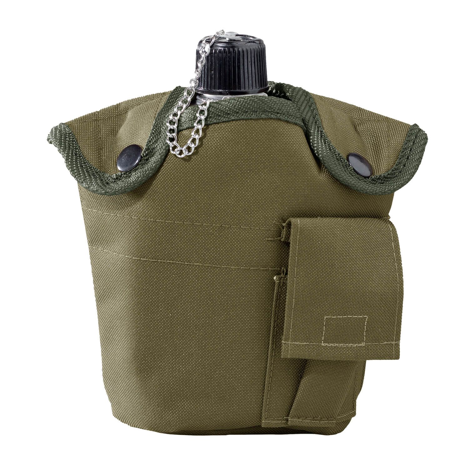 US Feldflasche mit Becher Alu