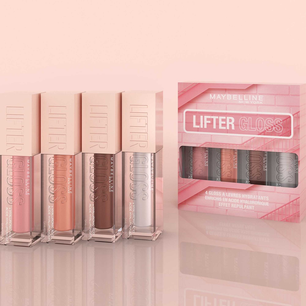 Maybelline New York Coffret Lifter Gloss Coffret Gloss 4 Teintes