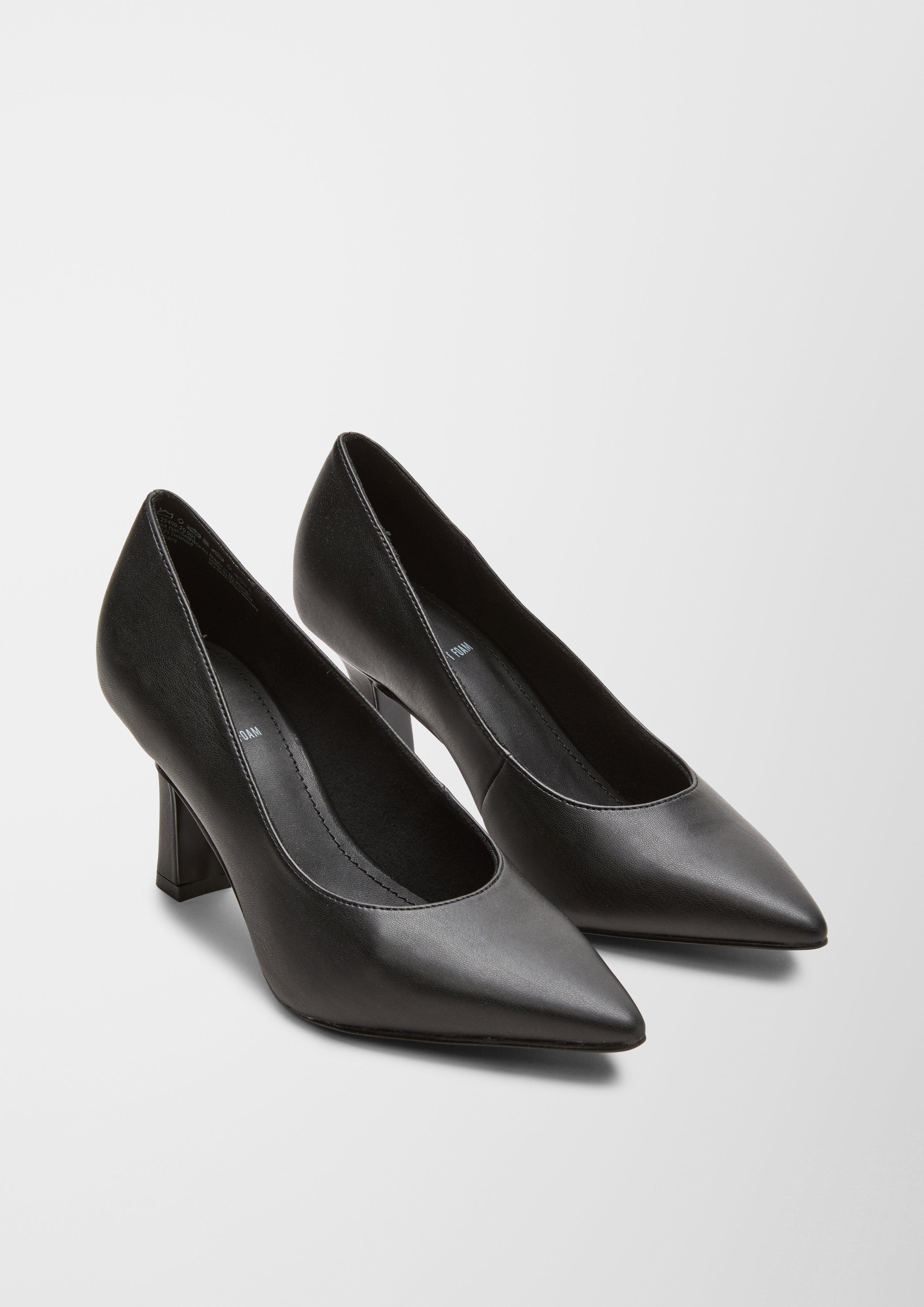 Pumps in Glattleder-Optik  1235035-001
