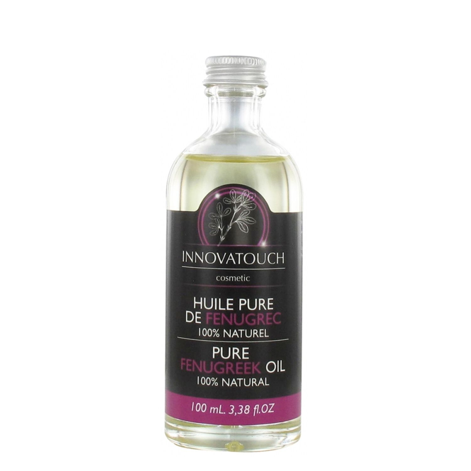 Innovatouch Huile Pure de Fenugrec Renforcer les Cheveux & Raffermir la Peau 100 ml