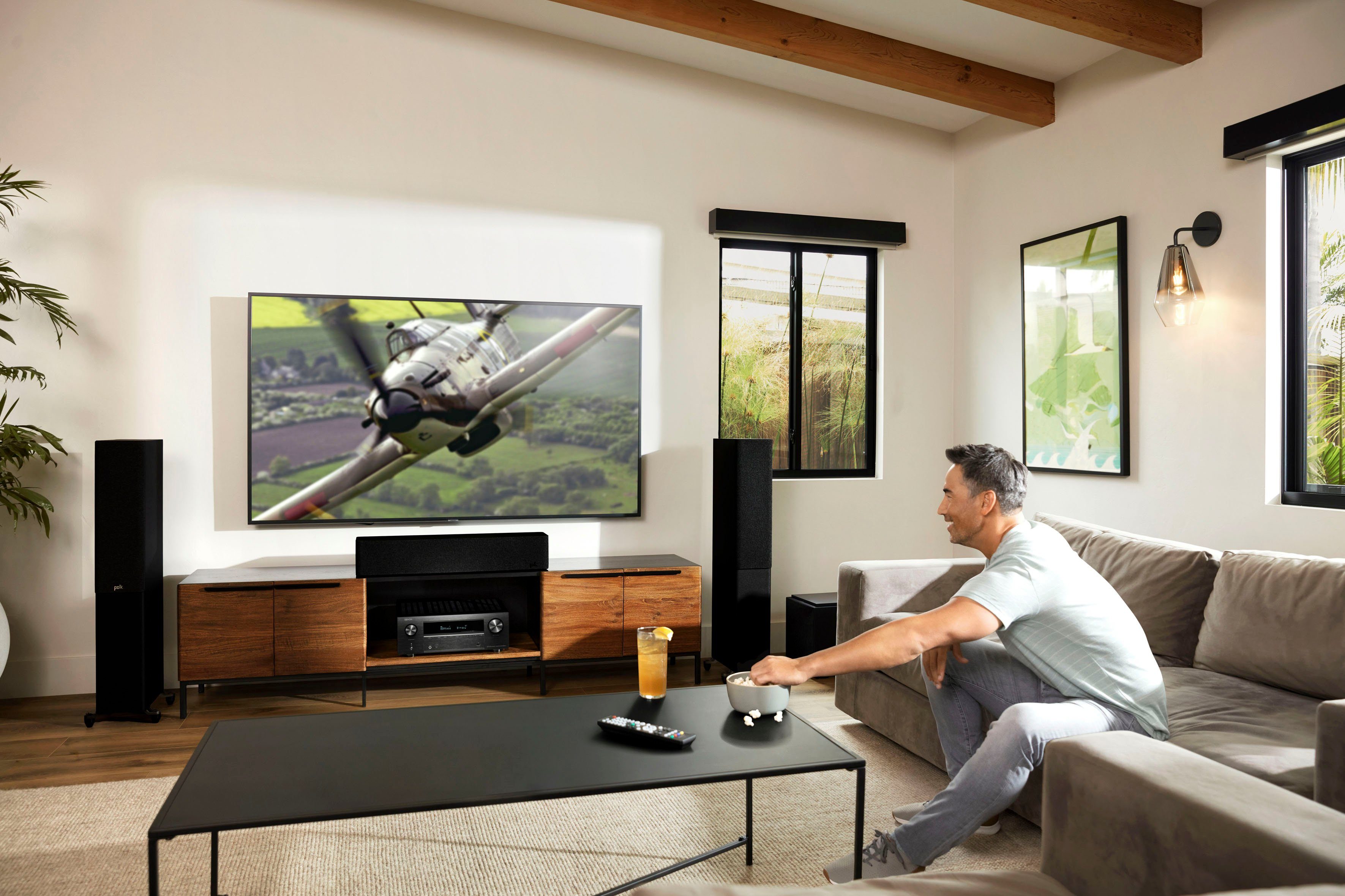 Denon AVR-X2800H 7.2 AV-Receiver (Bluetooth, LAN (Ethernet), WLAN, mit DAB)