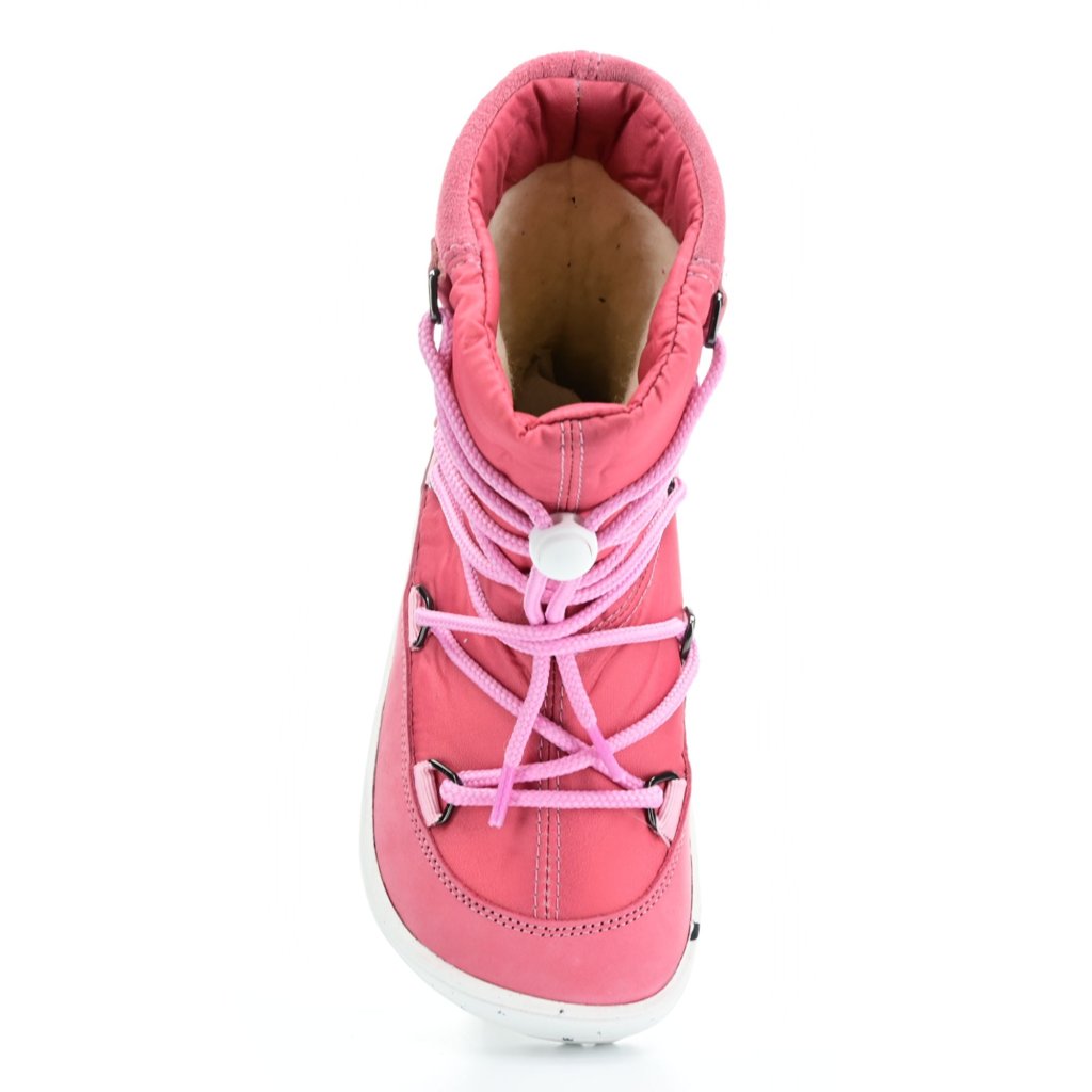 Be Lenka Snowfox Kids 2.0 Pink Winterbarfußschuhe