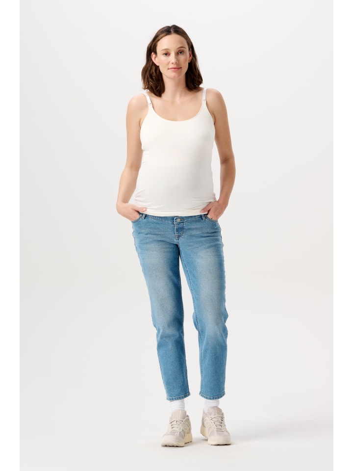 Noppies Straight Umstandsjeans Azua in Vintage Blue günstig kaufen 33