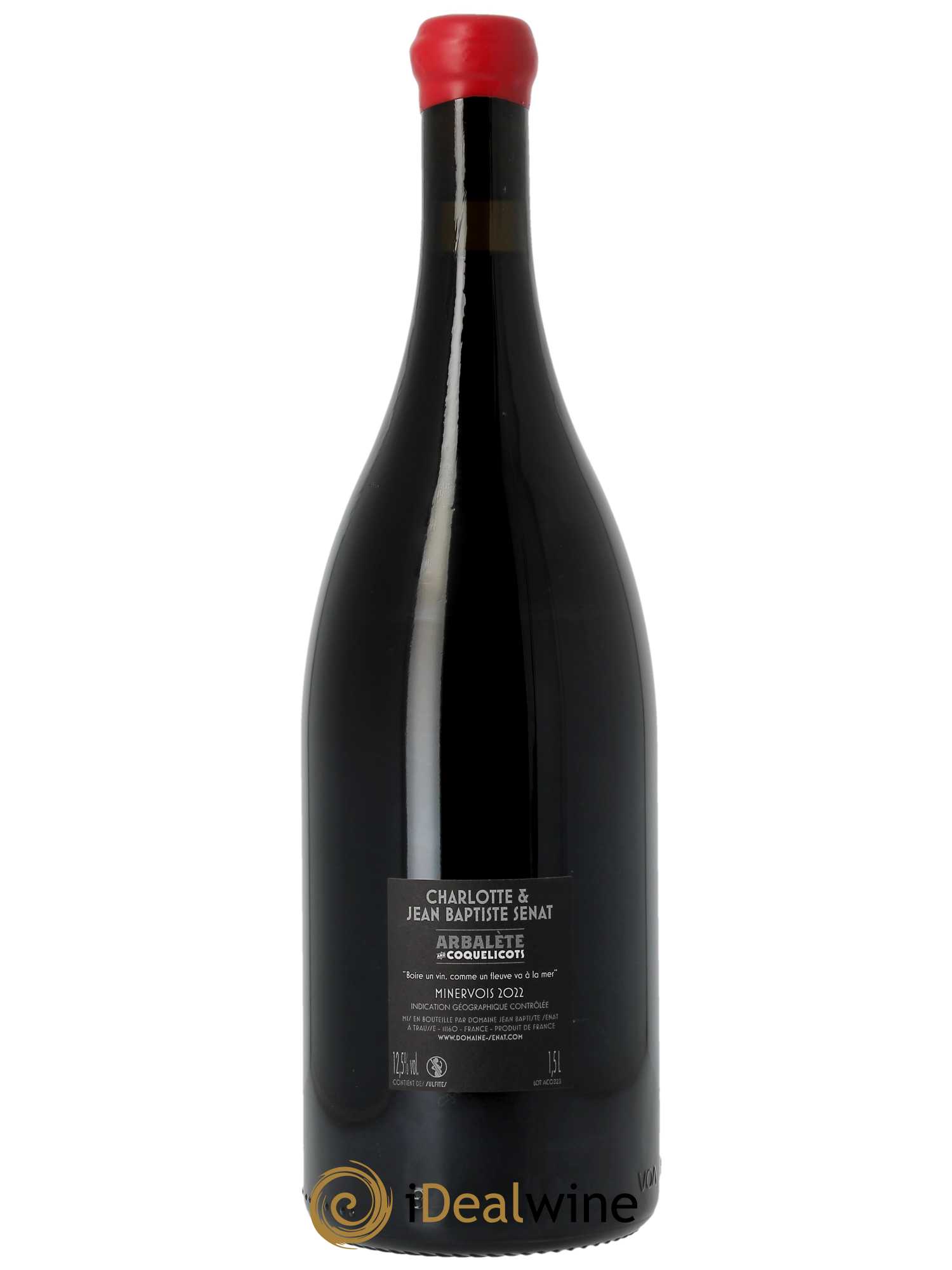 Minervois Arbalète et Coquelicots Jean-Baptiste Sénat  2022 - Lot de 1 Magnum