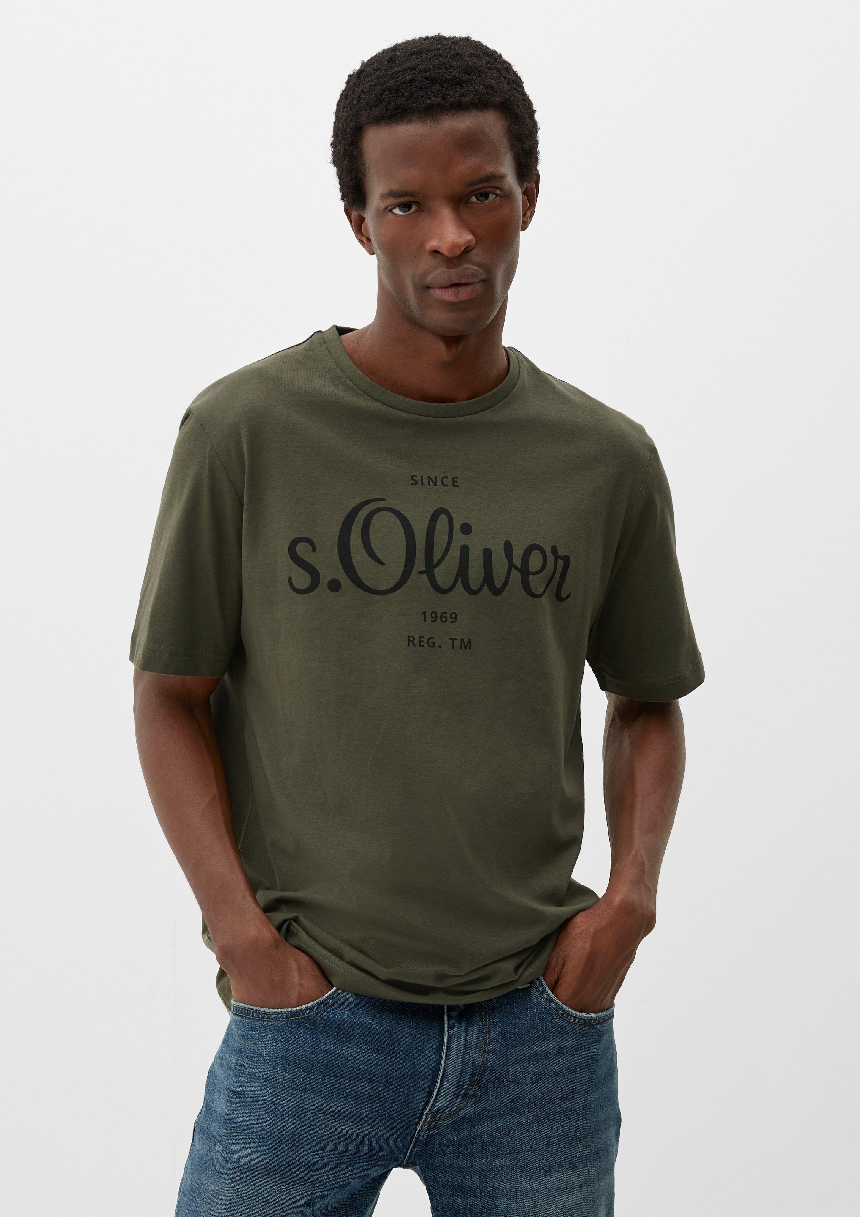 Labelshirt aus Jersey  03.899.32.6954-7940