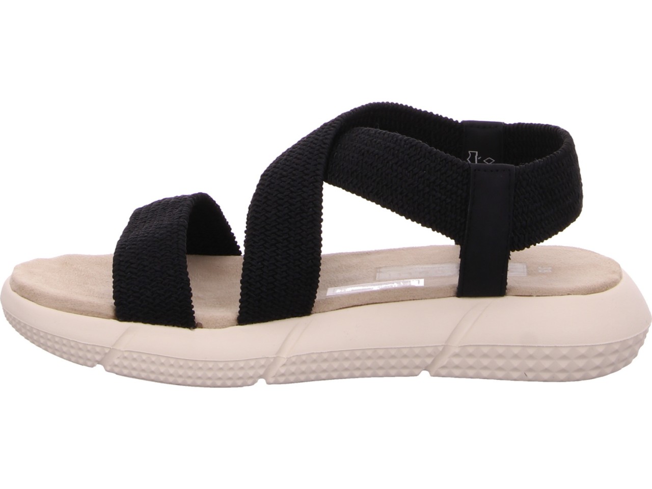 BUGATTI Klassische Sandalen schwarz