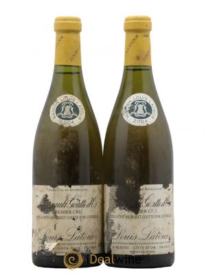 Meursault 1er Cru Goutte d'or Louis Latour  2004 - Lot de 2 Bouteilles