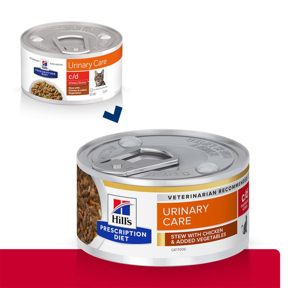 Hill's Prescription Diet c/d MC Stress Ragout Huhn