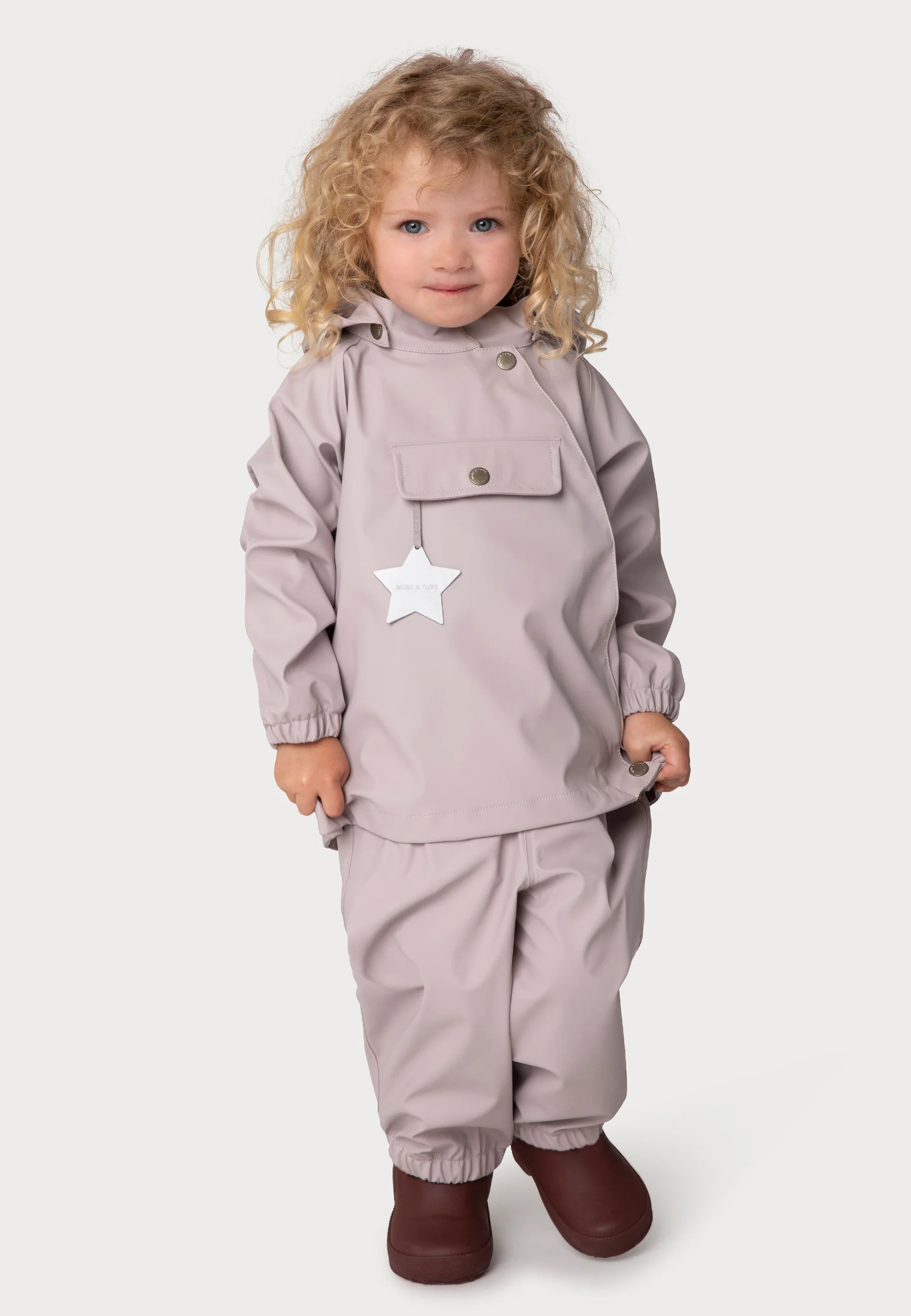 MINI A TURE MATWAINIS CONJUNTO DE LLUVIA UNISEX - Impermeable