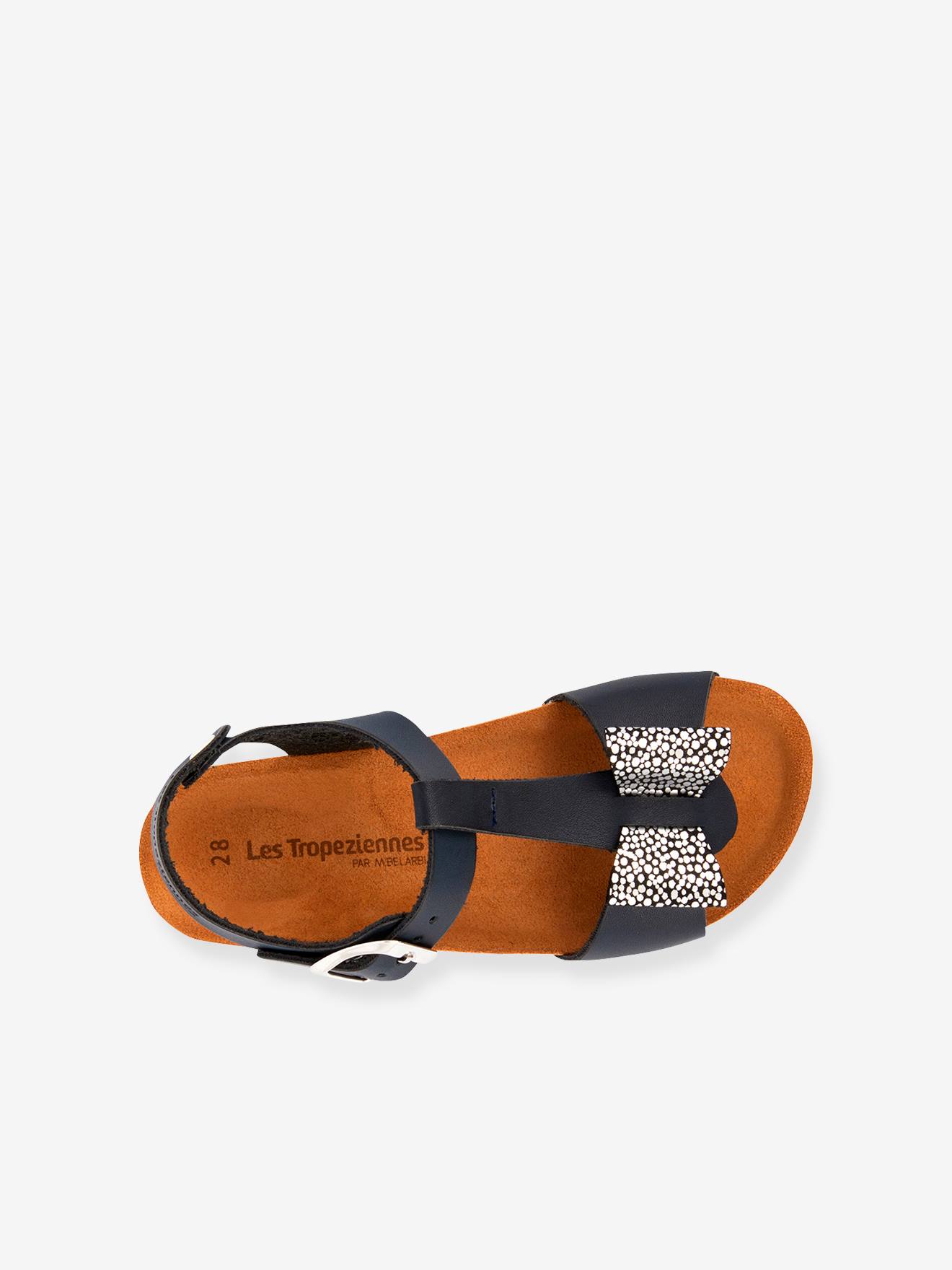 Sandales fille Zabou LES TROPEZIENNES® PAR M. BELARBI blanc/multi