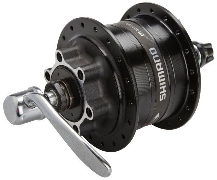Shimano DH-3D32 Disc 6-Loch Nabendynamo 36 Loch kaufen | Bike-Discount