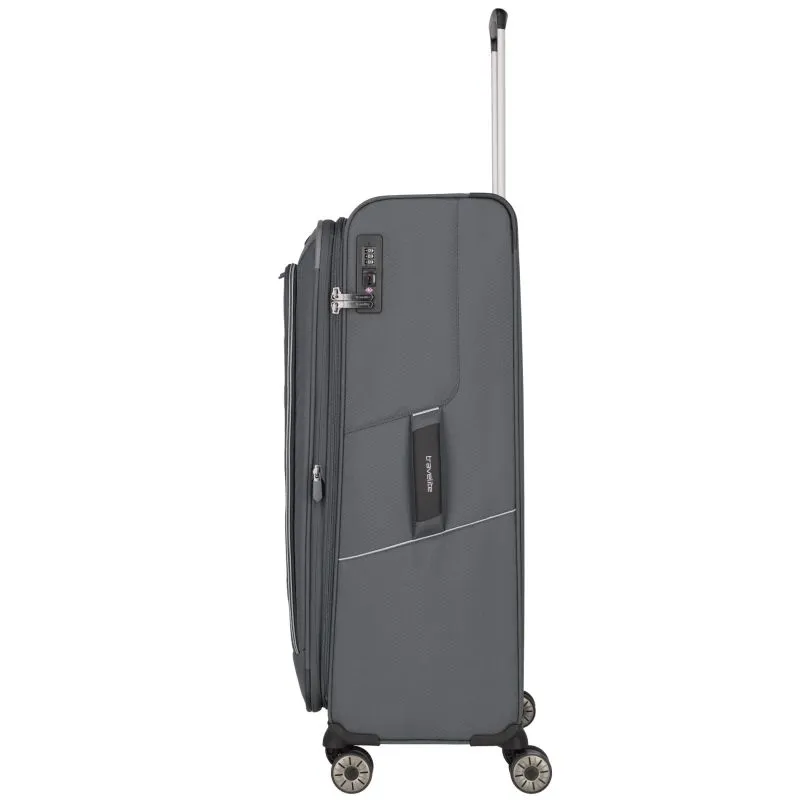 Travelite SKAII Trolley 4 Rollen L - Gipfelgrau