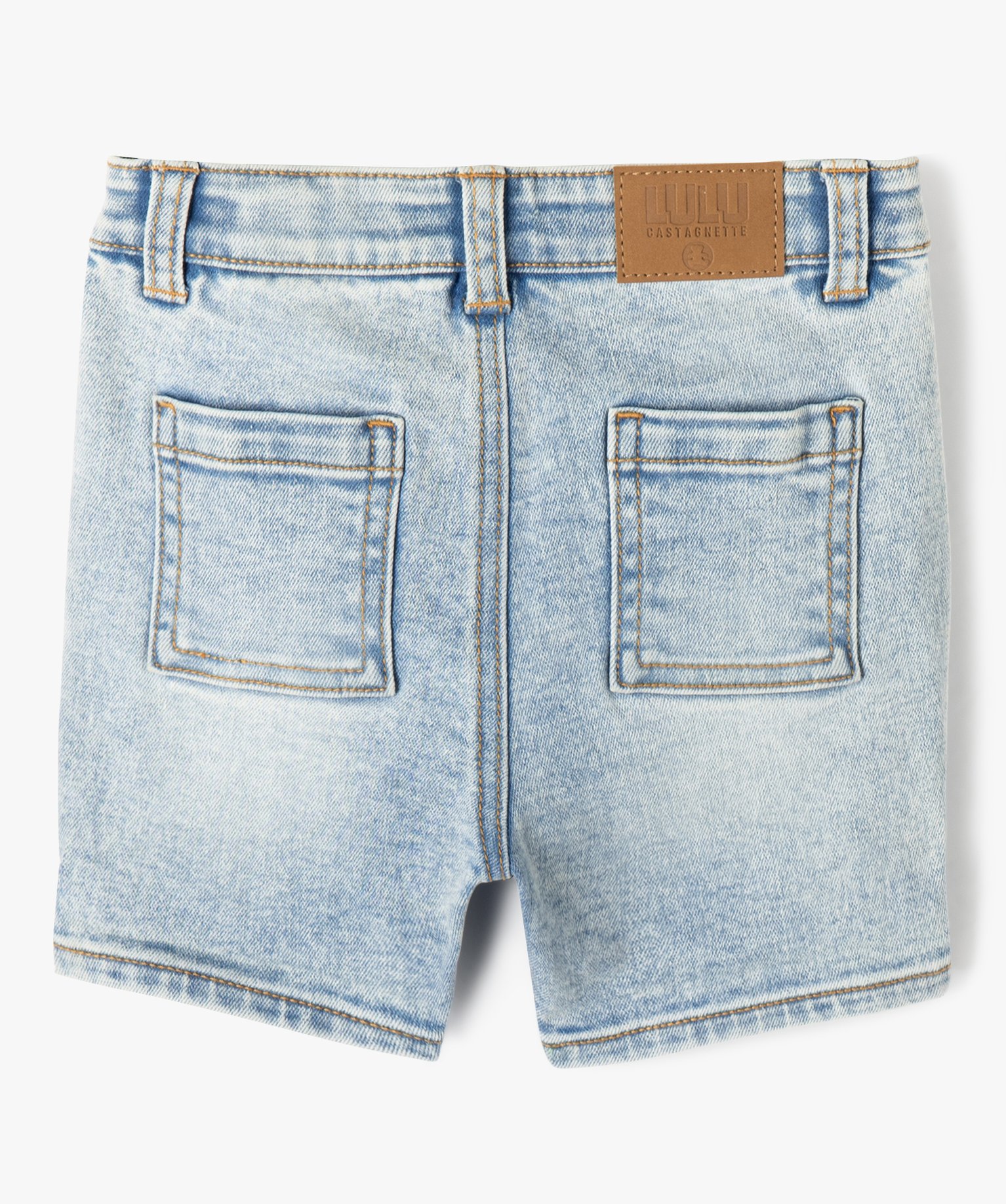 Bermuda en jean délavé Garçon - LuluCastagnette denim | GEMO