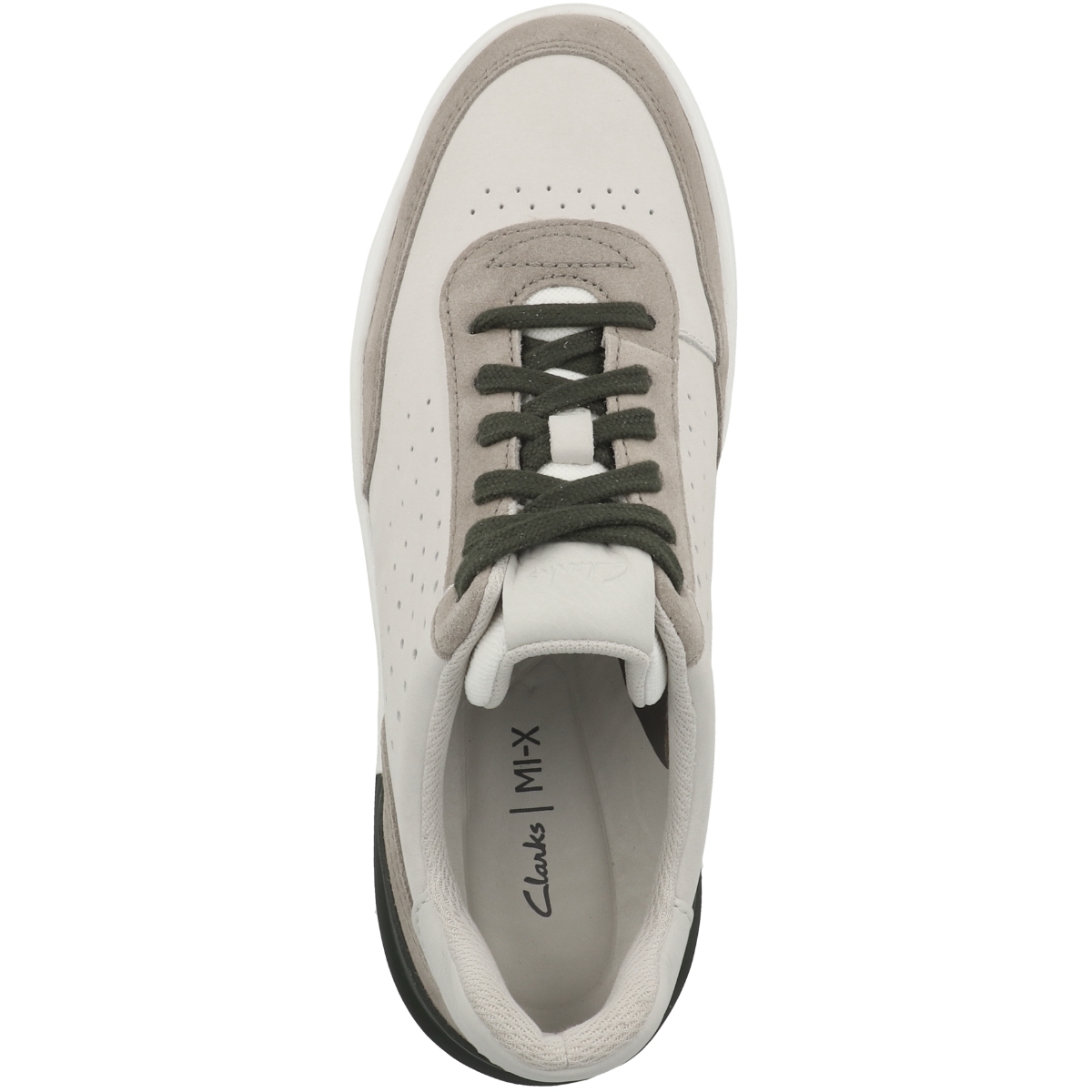 Clarks CourtLite Tor Sneaker Low weiss