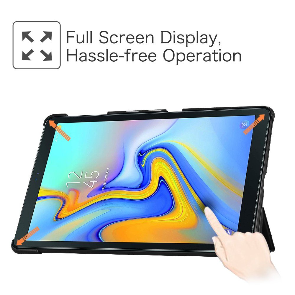 Fintie Tablet-Hülle Hülle für Samsung Galaxy Tab A 10.5 2018 - Ultra Schlank Superleicht Schutzhülle mit Auto Schlaf/Wach Funktion für Galaxy Tab A 10.5 Zoll SM-T590/T595 Tablet-PC 10.5 Zoll