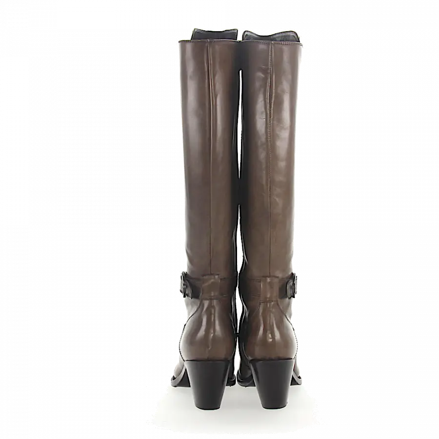 AGL Attilio Giusti Leombruni - Stiefel D081577 Kalbsleder - grau