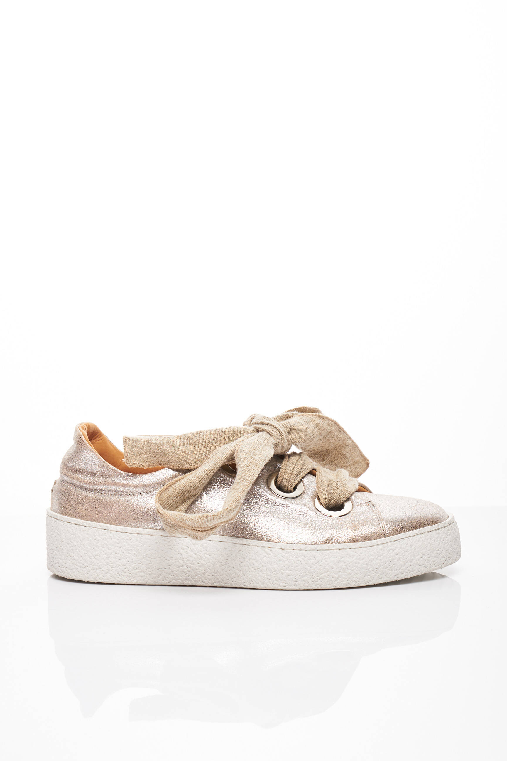 Halmanera Baskets Femme couleur beige