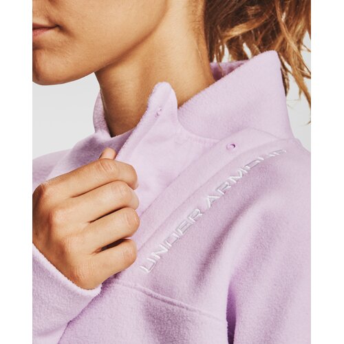 DAMEN SWEATSHIRT RECOVER FLEECE WRAP NECK