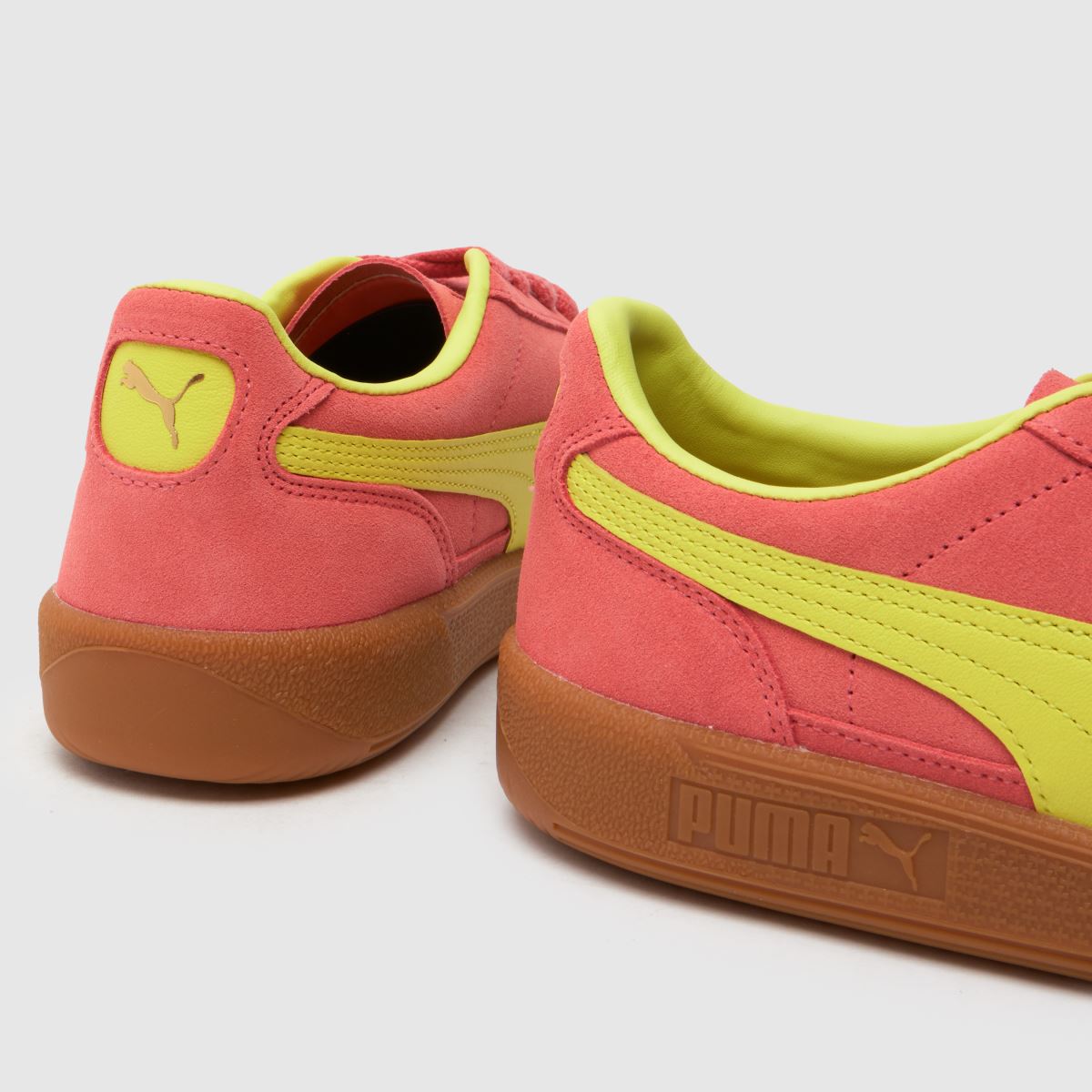 PUMA – Palermo – Orangea träningsskor i flerfärgat