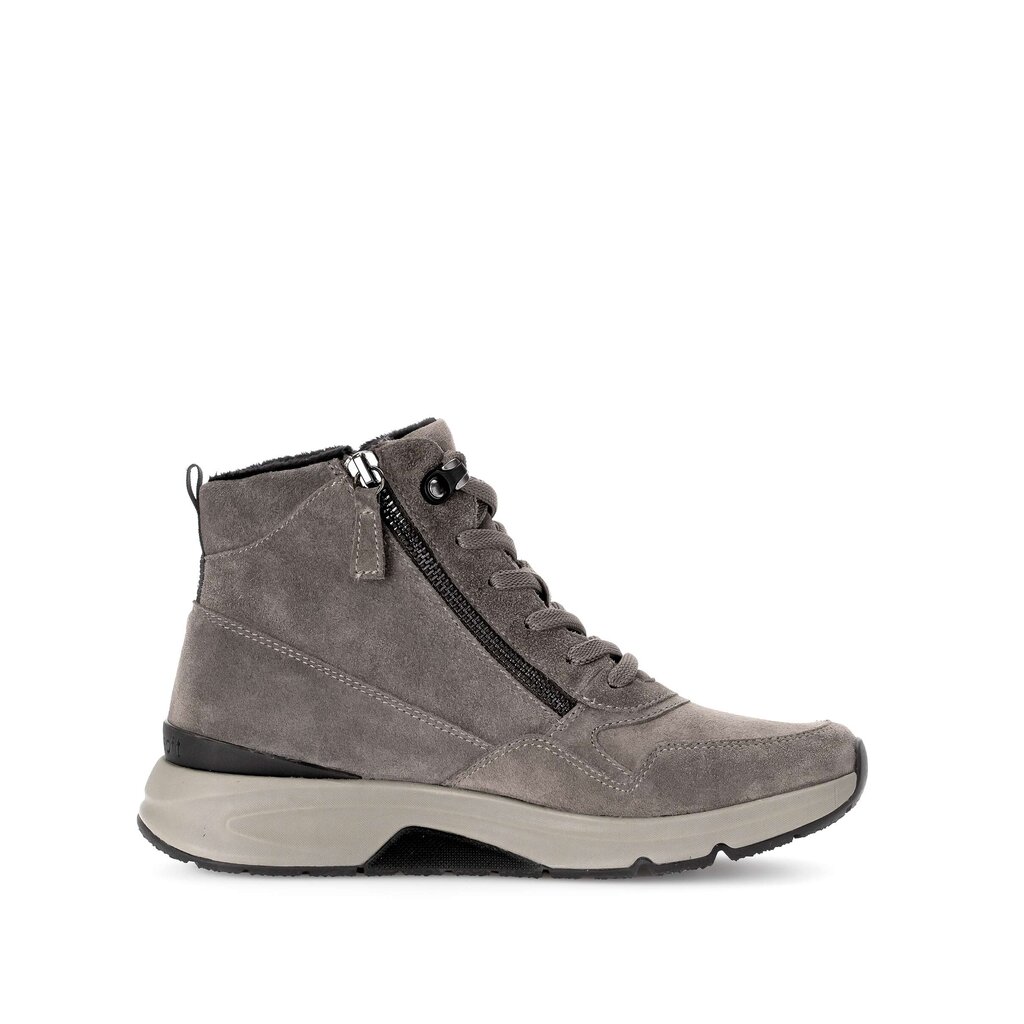 rollingsoft Schnürstiefelette braun