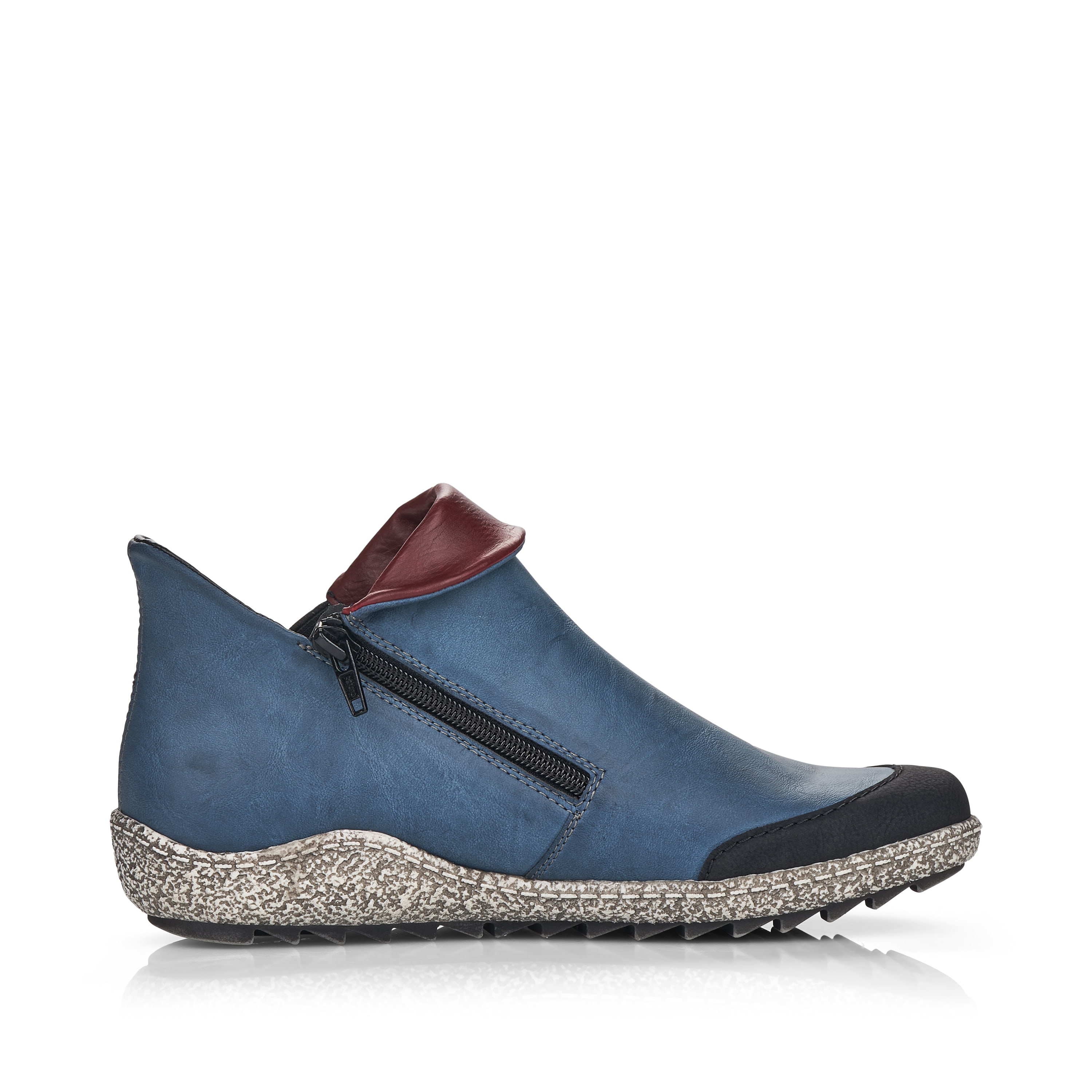 Rieker Damen Slipper ozeanblau