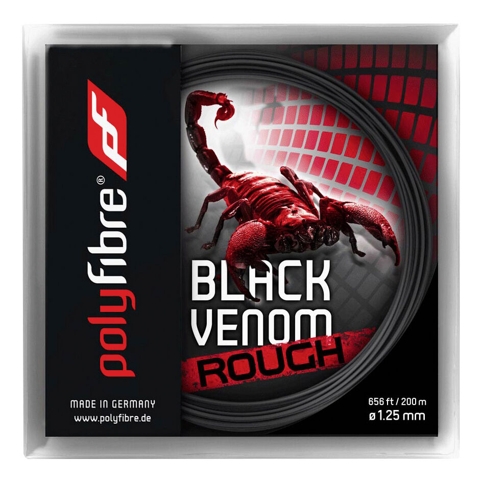 Venom Rough Saitenset 12,2m - Schwarz