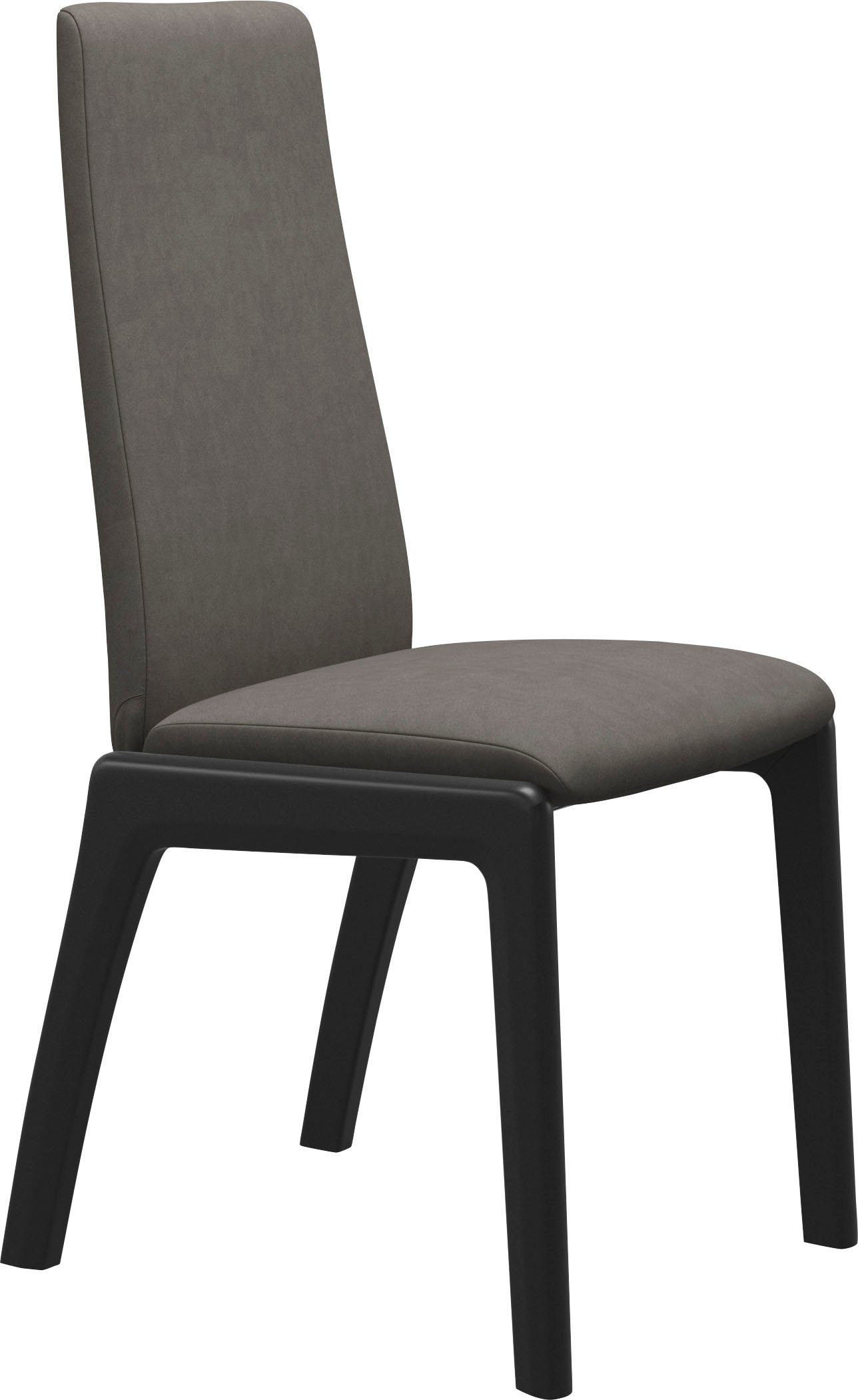 Stressless® Polsterstuhl Laurel, High Back, Größe M, mit abgerundeten Beinen in Schwarz