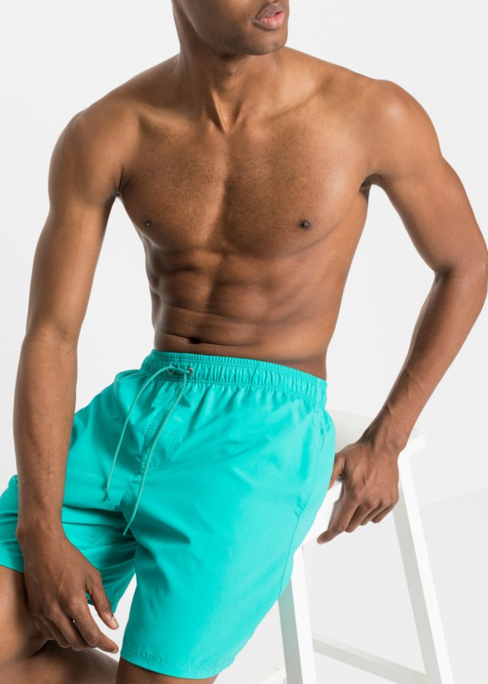 Badeshorts Herren mit Farbeffekt