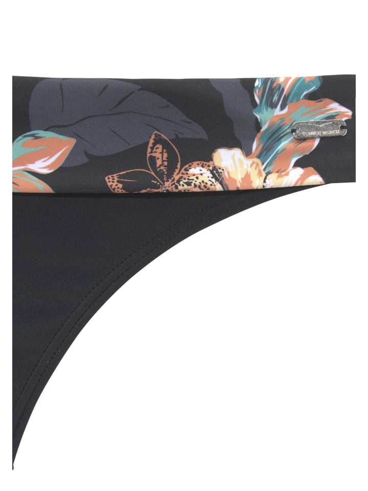 Venice Beach Bikini-Hose in schwarz-bedruckt günstig kaufen