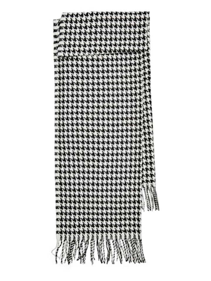 Pieces Schal in Schwarz/ Weiß - (L)190 x (B)65cm günstig kaufen onesize