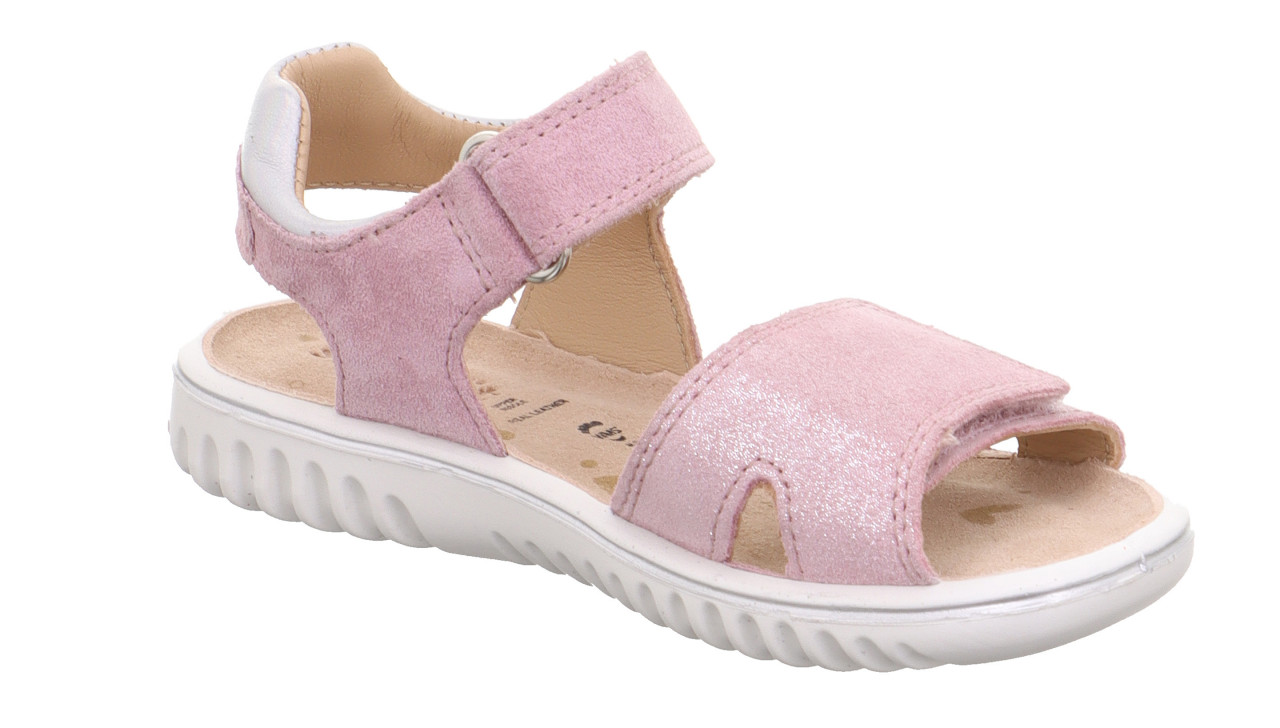 SPARKLE - PinkSandale mit Klettverschluss