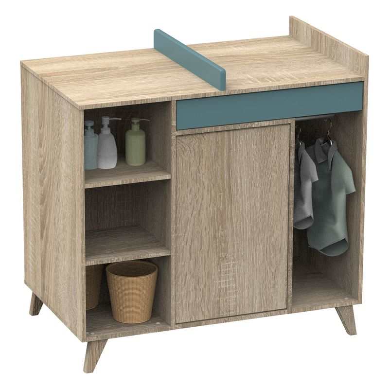 Commode à langer évolutive en bureau Nova