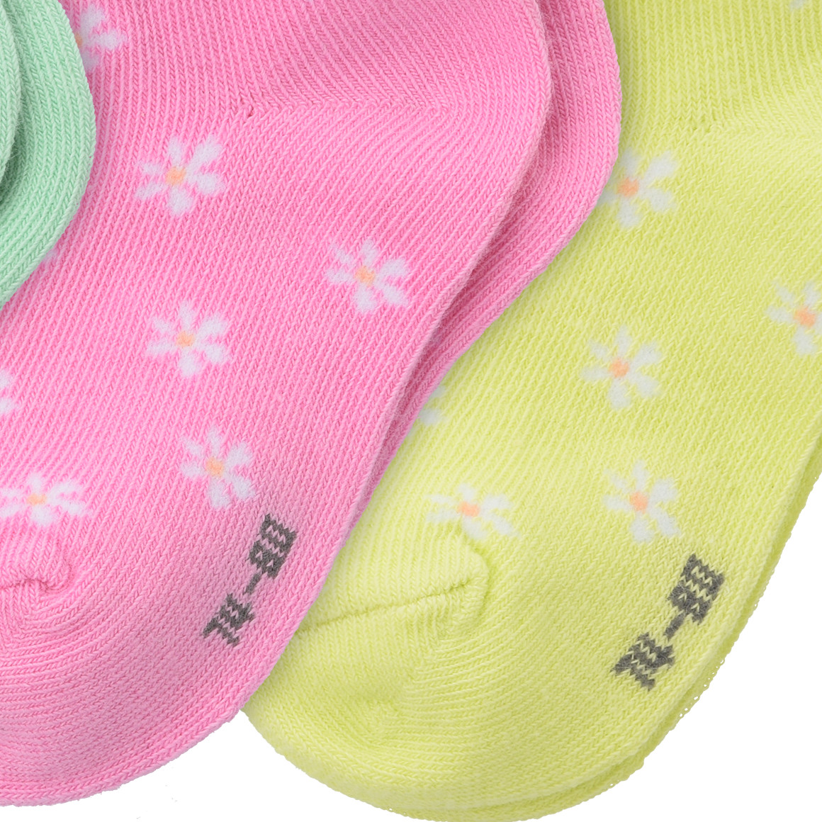 3 Paar Baby Sneaker-Socken mit Zierschleife