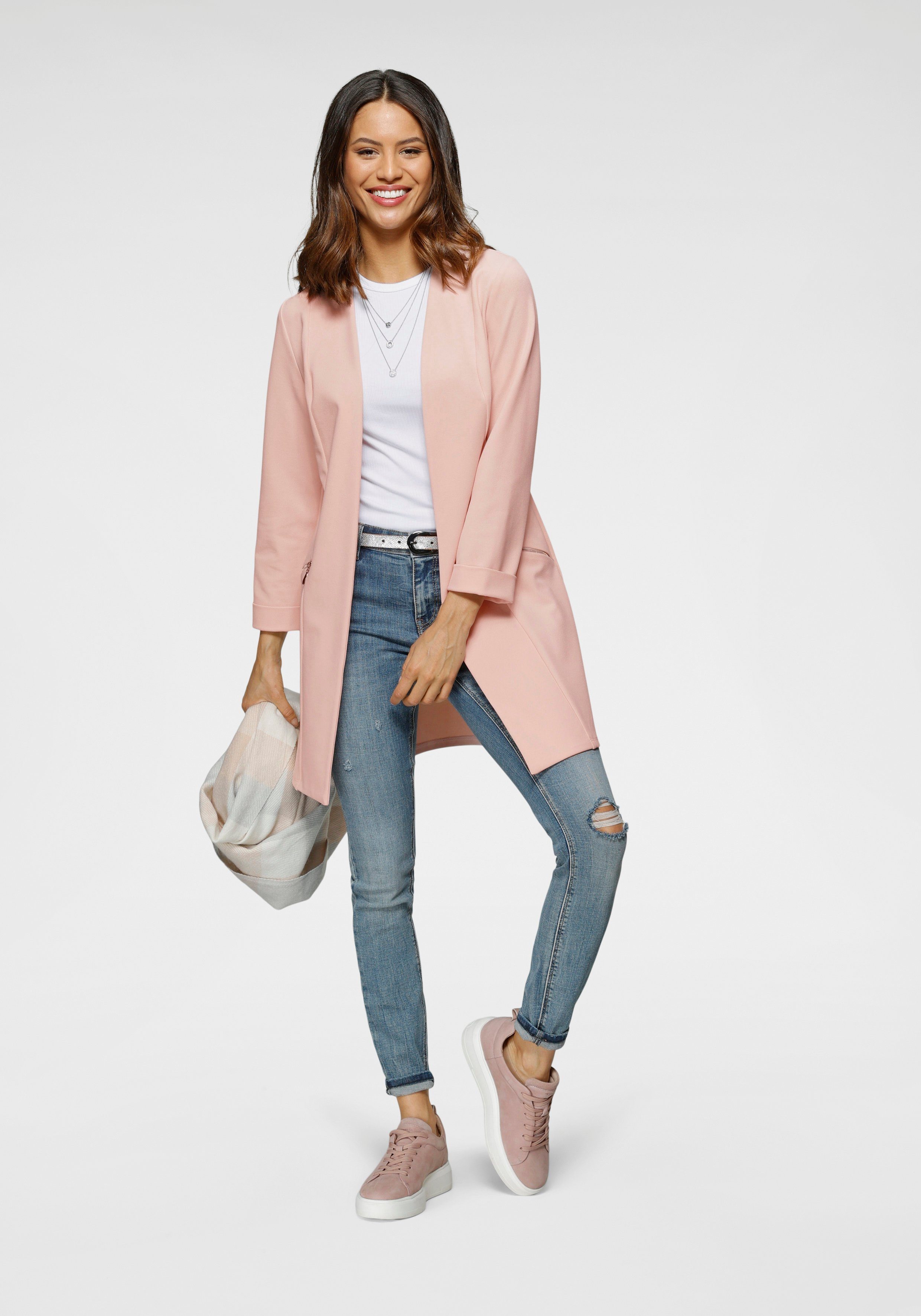 Laura Scott Longblazer mit Reißverschlüssen - NEUE KOLLEKTION
