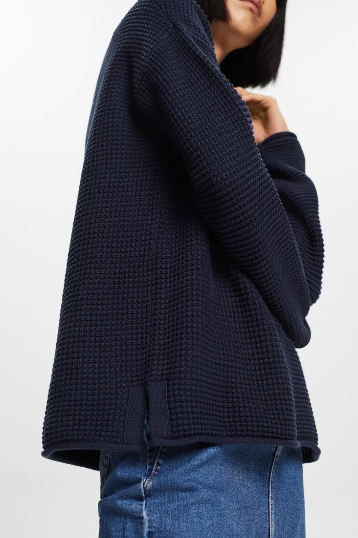 Pullover aus Strukturstrick