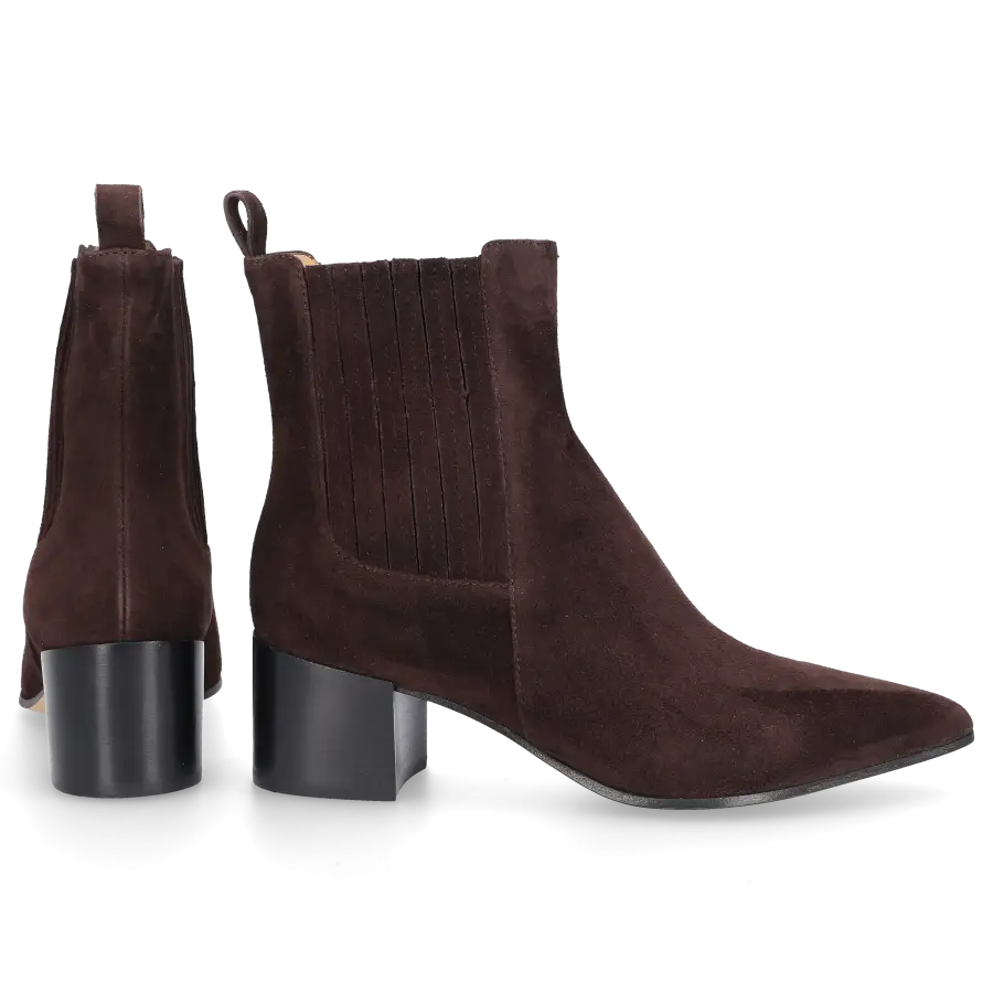 Pomme D`OR - Chelsea Boots 5414 Veloursleder - braun