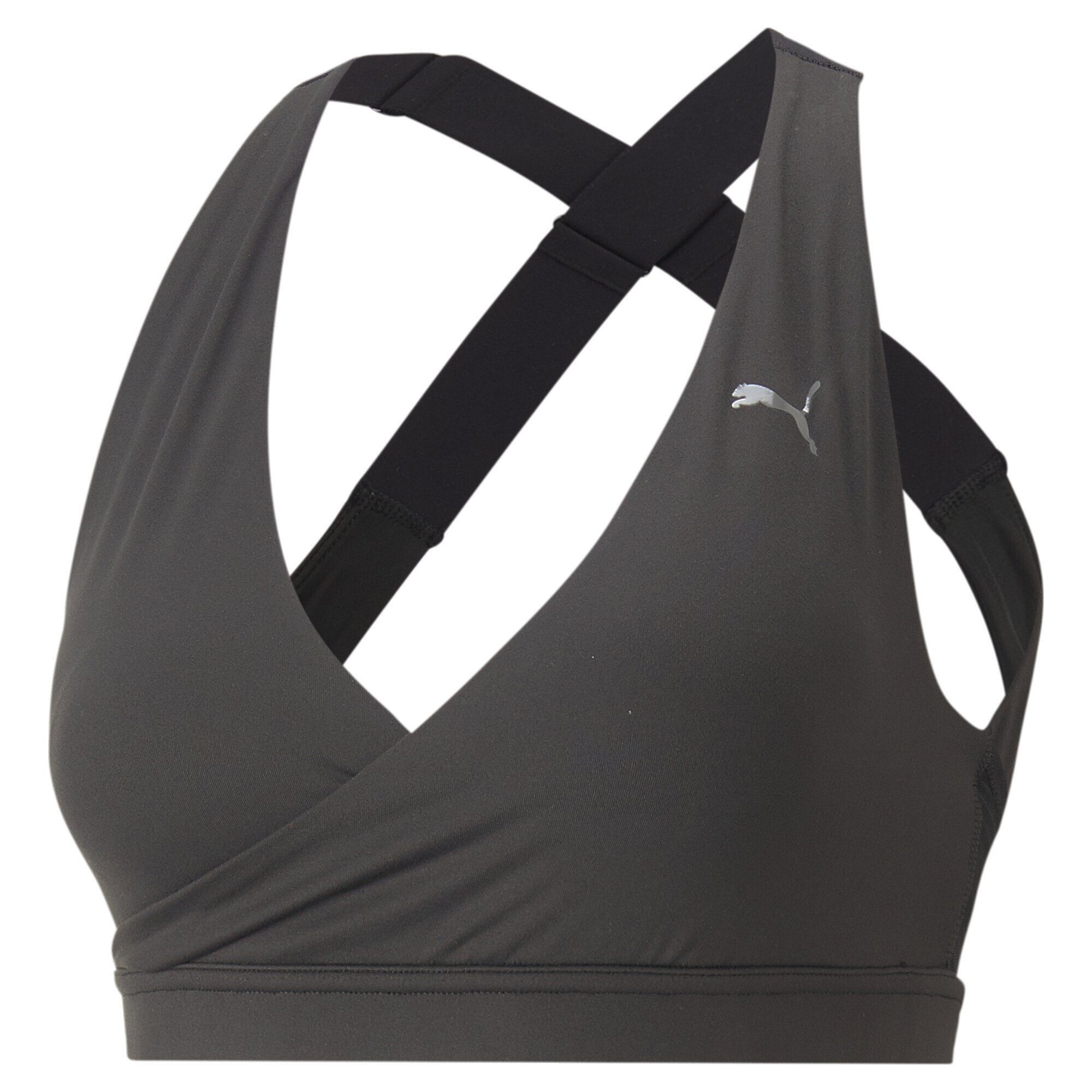 PUMA Sport-BH Yogini Mid Support Crossover Trainings-BH Damen