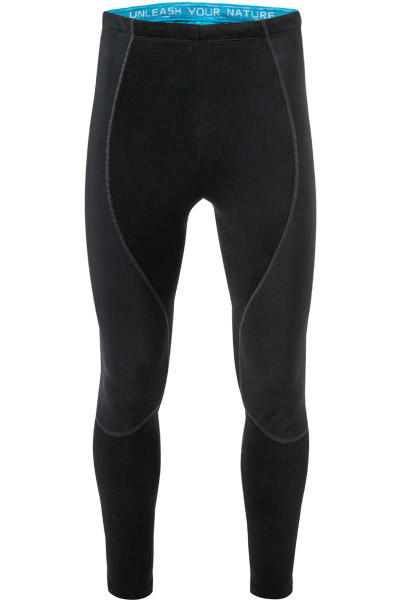 UYN, Langlaufhose, Mikrofaser, schwarz