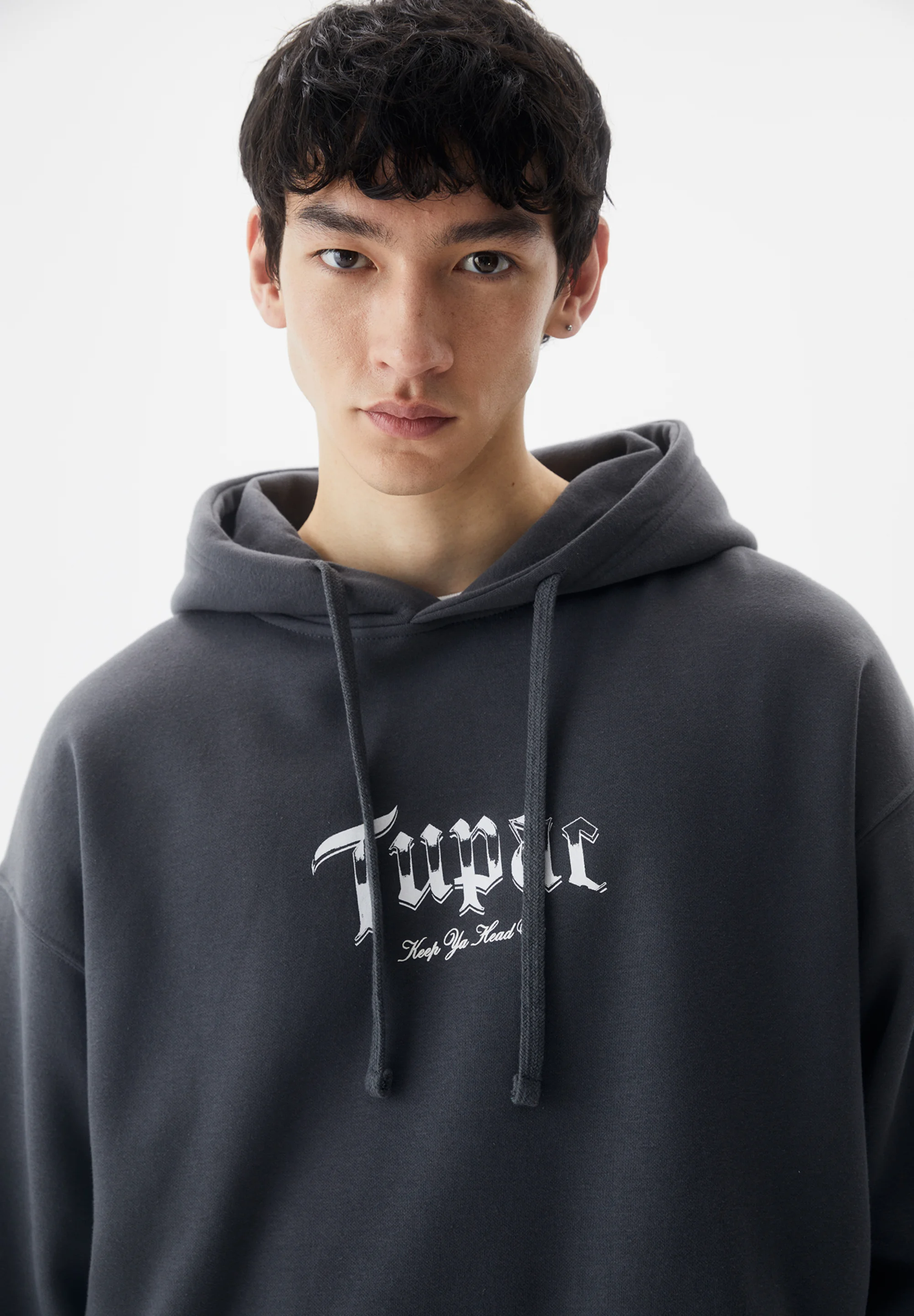 PULL&BEAR TUPAC - Sudadera con capucha