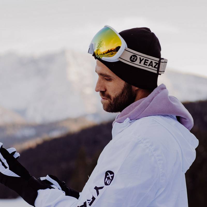 YEAZ BLACK RUN Skibrille