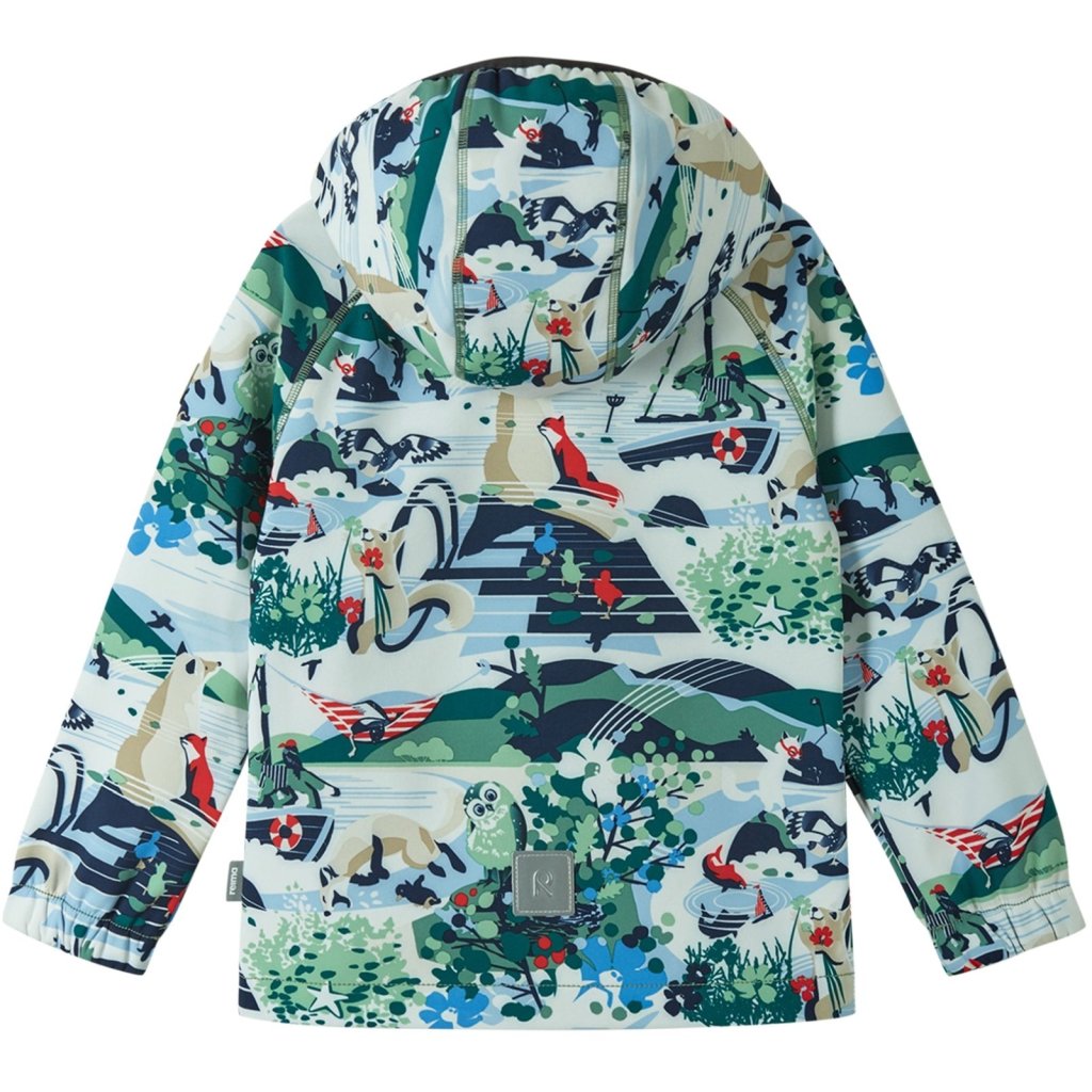 Reima Vantti Green Clay Kinder Softshelljacke