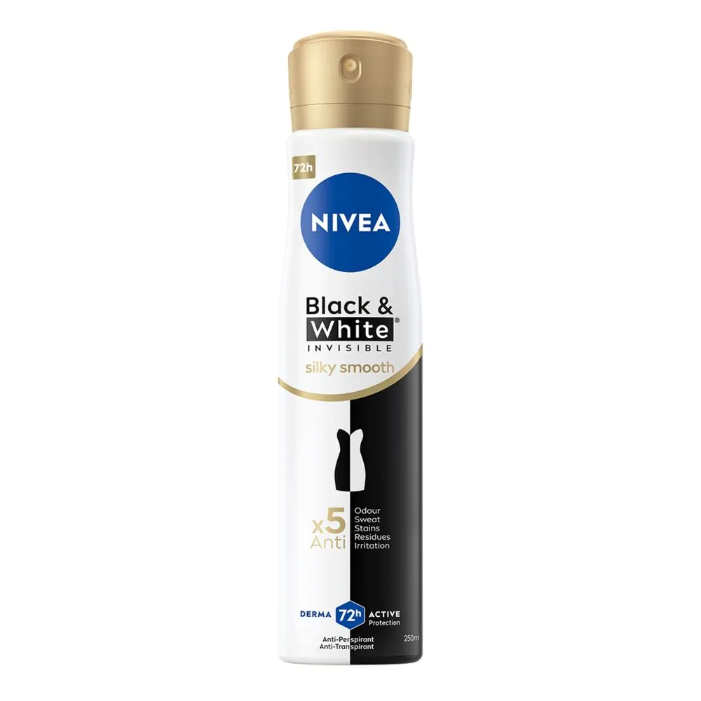 Nivea Deo sprej Black&White Silky Smooth