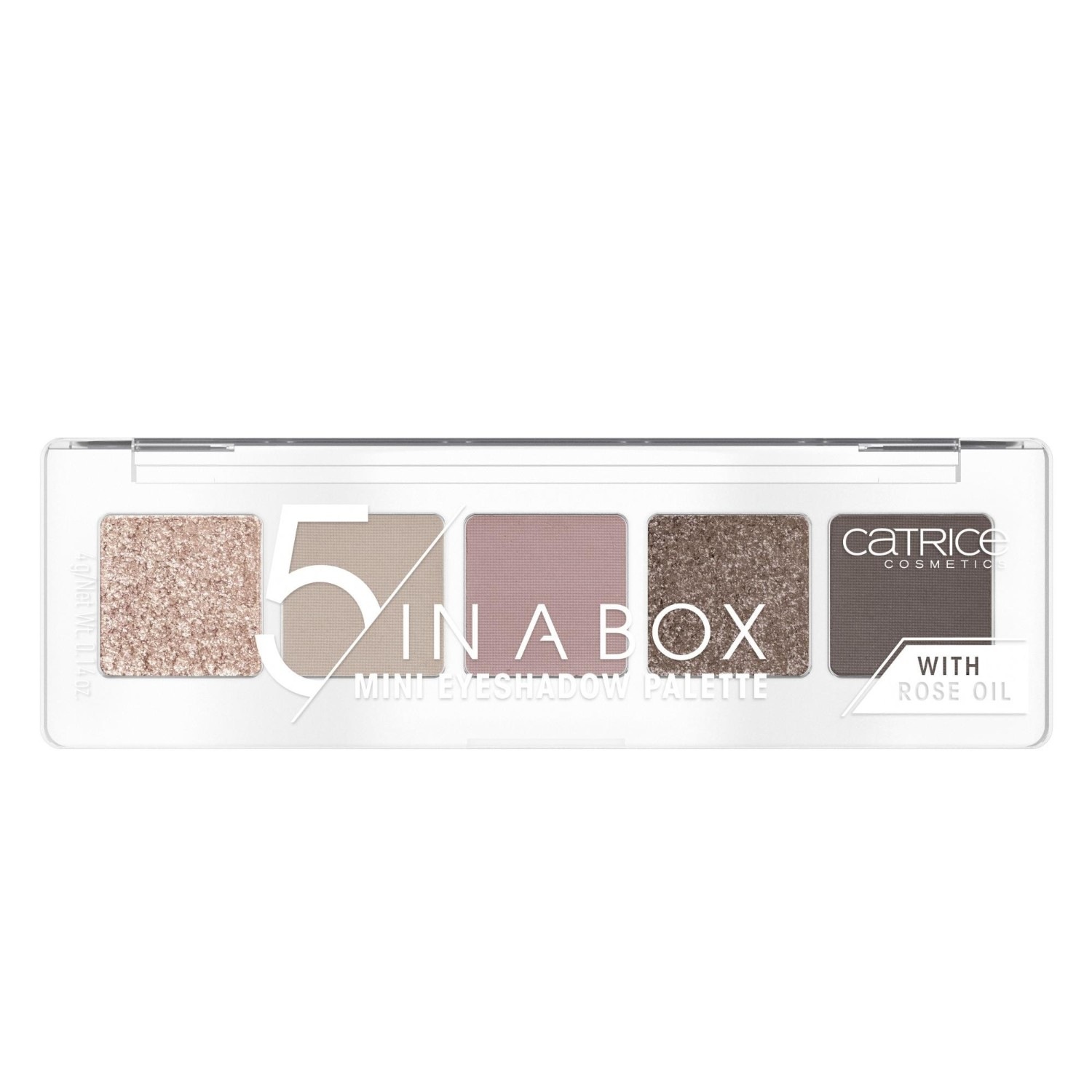 Catrice 5 In A Box Mini Eyeshadow Palette 020 Soft Rose Look
