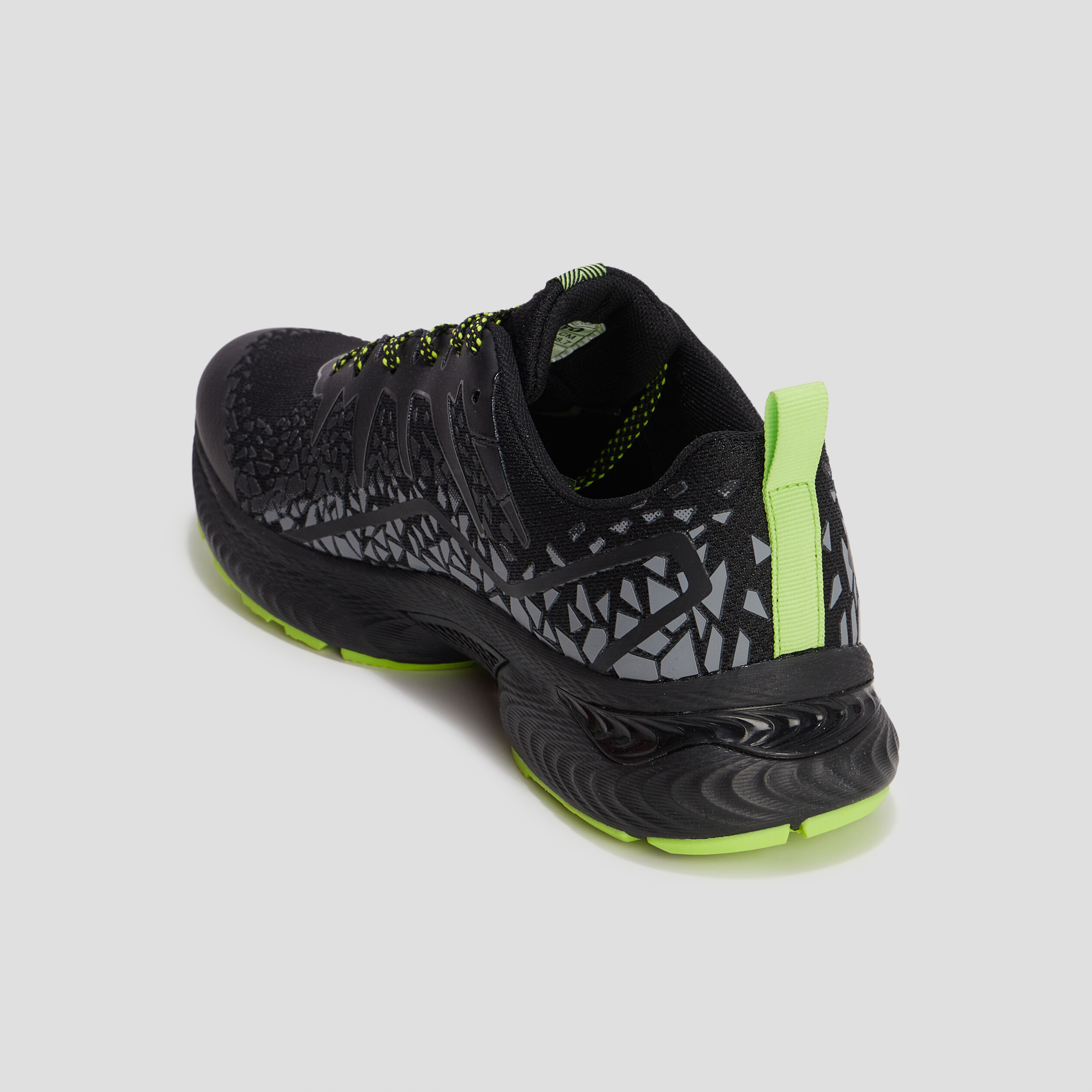 Baskets running Liberto noir homme | La Halle