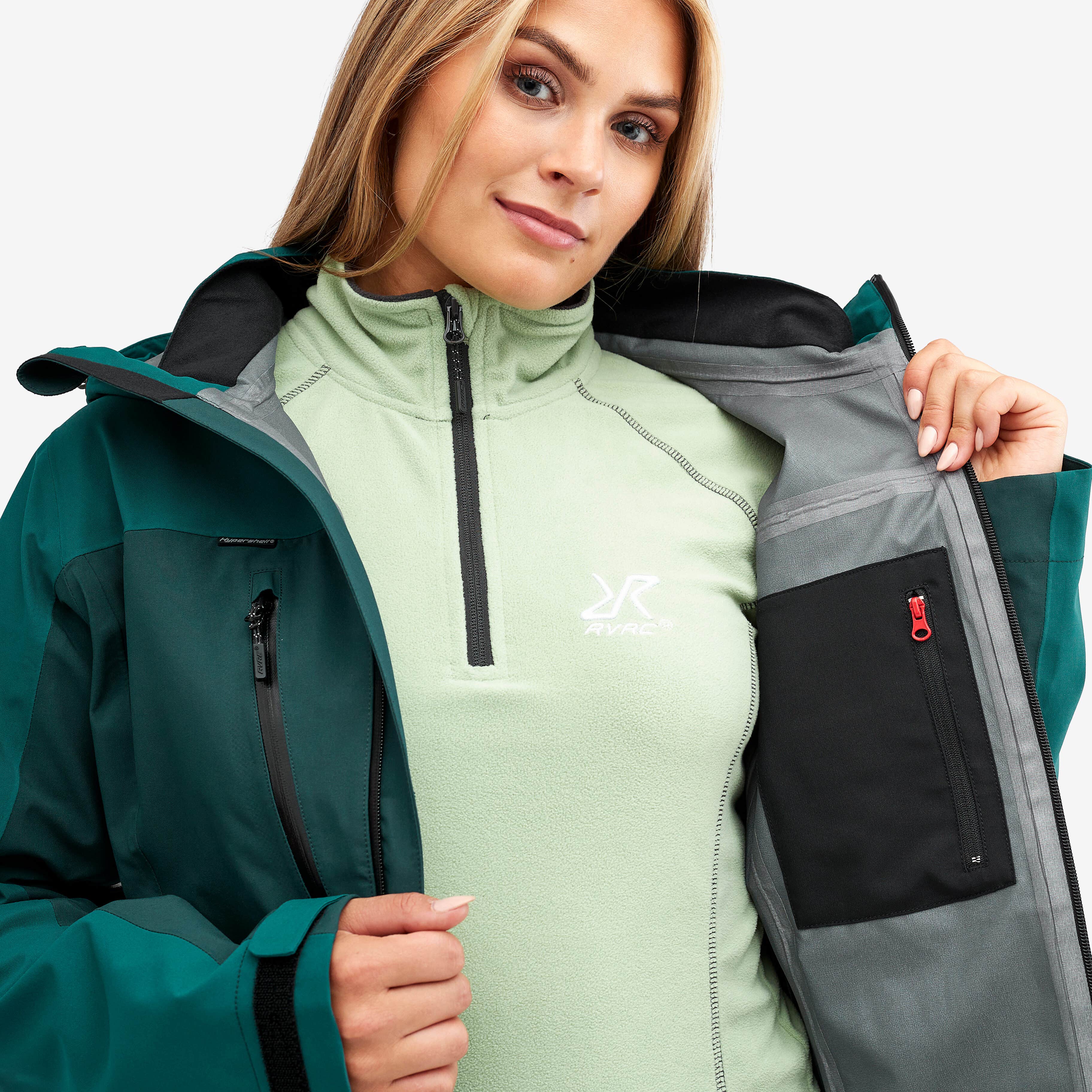 Silence Proshell Jacket Femme Deep Teal 2.0