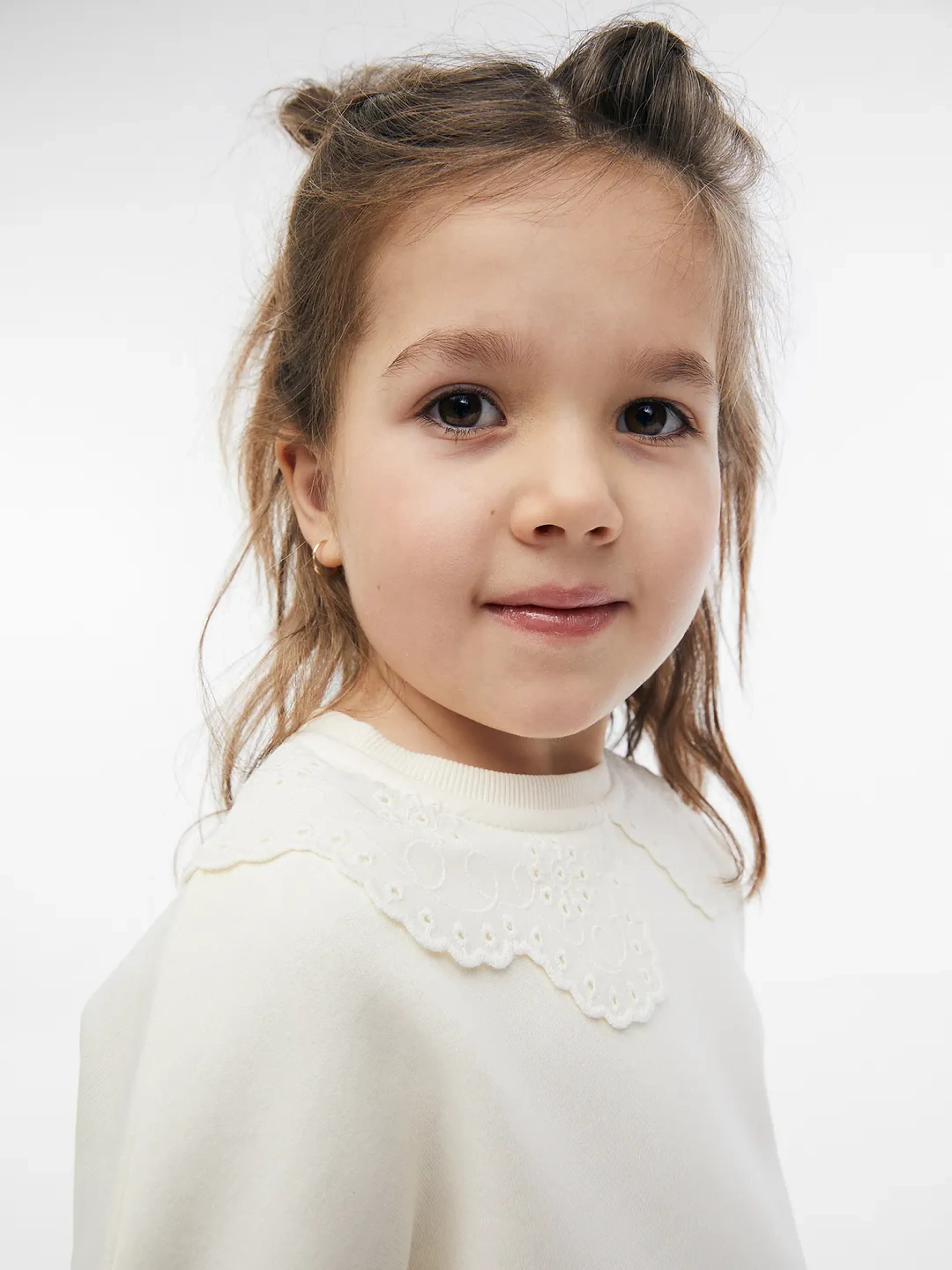 Cremefarbenes Mädchen-Sweatshirt ORSAY