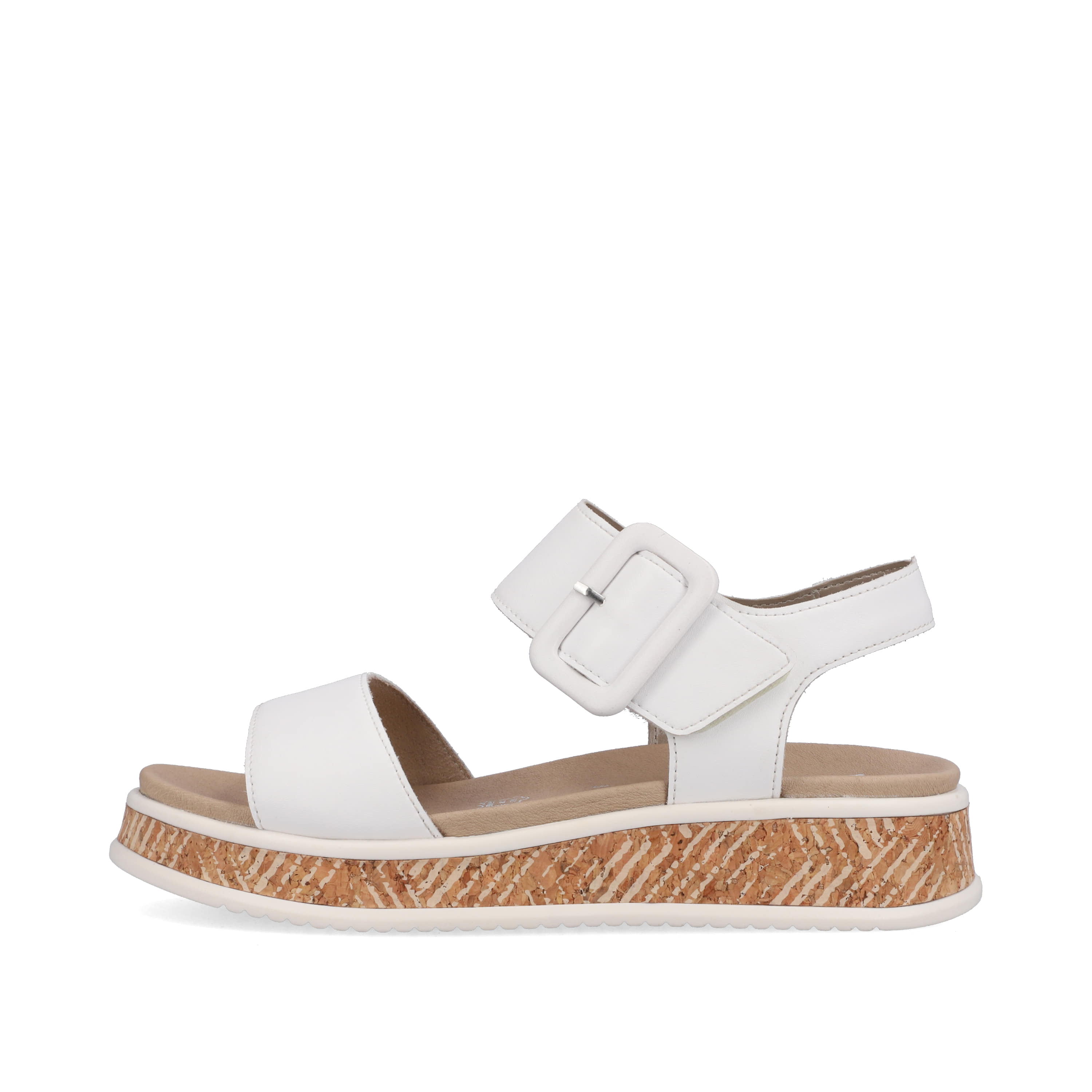Rieker Damen Riemchensandalen brilliant white